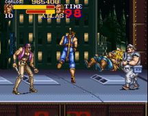 une photo d'Ã©cran de Final Fight 2 sur Nintendo Super Nes